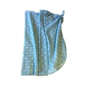Blue Polka Dot Sarong by Anne Cole